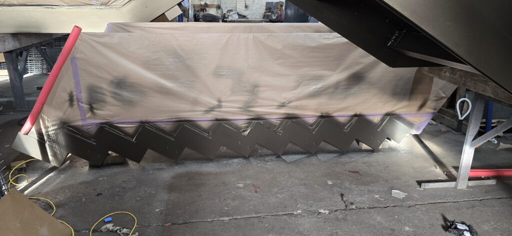 Eco-friendly spray paint for stairs London
