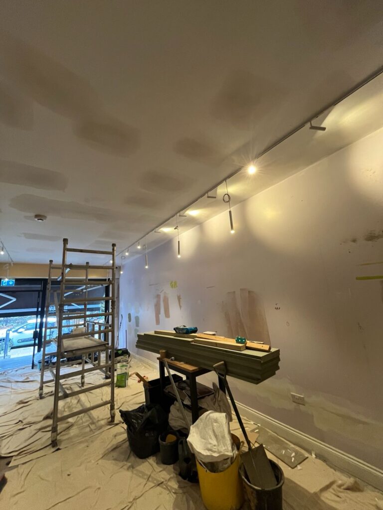 Italian Restaurant wall painting London